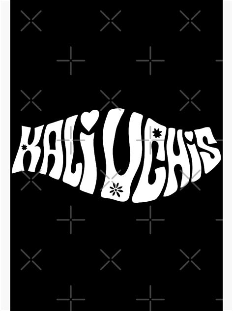 Kali Uchis Merch Kali Uchis Logo Poster By Rainko Redbubble