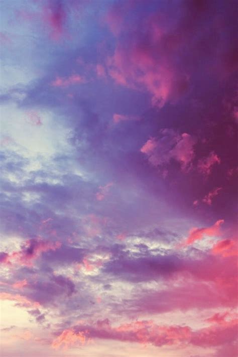Hermoso Atardecer Con Vibrantes Colores Y Matices Sky Aesthetic Sky