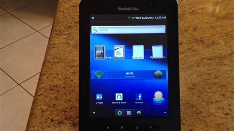 Pandigital Supernova 8 Inch Android Tablet Review Youtube