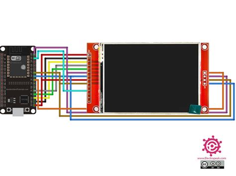 Interfacing 28 Inch Tft Lcd Touch Screen With Esp32