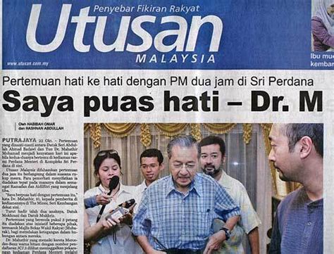 Maybe you would like to learn more about one of these? Utusan, founded by Singapore's first president, Yusof ...