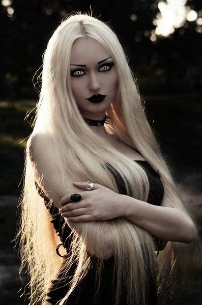 Waya Grayset A White Haired Witch Gothic Beauty Goth Girls Goth