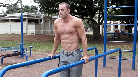 Abs And Core Bar Workout 6 Calisthenics Exercises Youtube