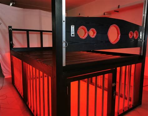 BDSM Furniture Dungeon Bed Bondage Bed Sex Bed Adults Etsy