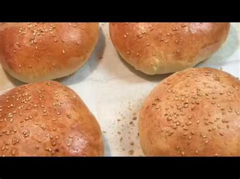 Homemade Buttermilk Hamburger Buns YouTube