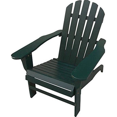 Shop now for great looks. Classic Hunter Green Painted Wood Adirondack Chair ...