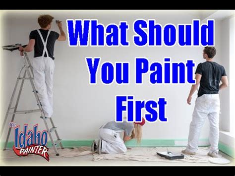Here's a video that showed how we did it. Interior Painting Tips. What To Paint First When Painting ...