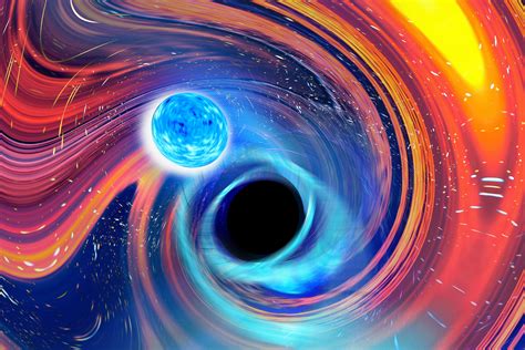 Videos Show What A Black Hole Devouring A Neutron Star Might Look Like