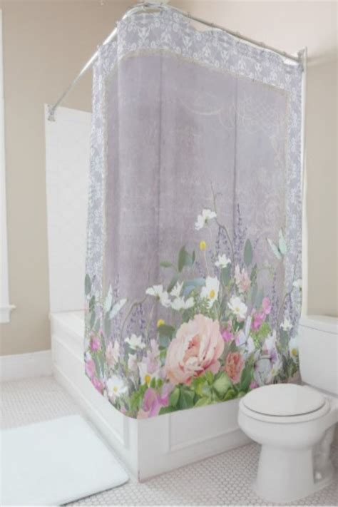 Find great deals on ebay for shower curtain lavender. Lavender Purple Shower Curtains | Purple shower curtain ...