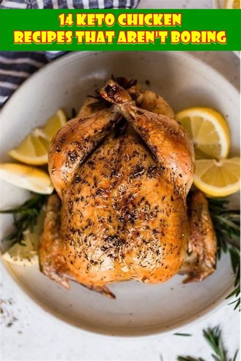 Cheap, easy, healthy dinners don't get fresher or more flavorful than this. 14 #Keto #Chicken #Recipes #That #Aren't #Boring | Chicken ...