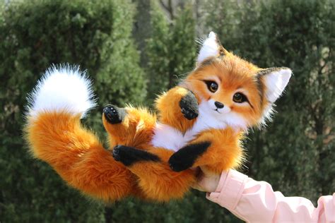 Fox Plush Poseable Art Doll To Order Etsy Australia