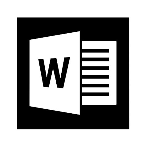Ms Microsoft Windows Office Suite Services Word Icon Microsoft