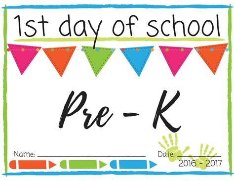 First Day Of Pre K Printable Printable Word Searches