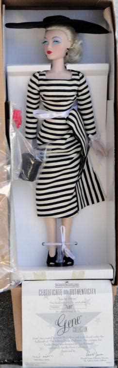 lucky stripe gene fashion doll 1999 ashton drake