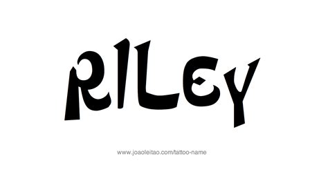 The cross is one of the oldest symbols and its symbolic meaning changed throughout the ages. Riley Name Tattoo Designs
