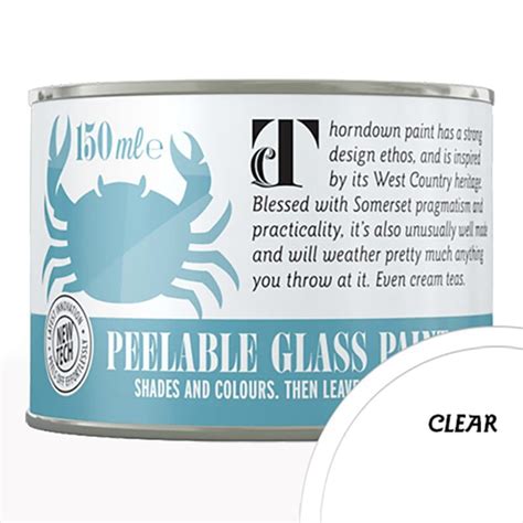 Clear Peelable Glass Paint Thorndown Wood And Glass Paints