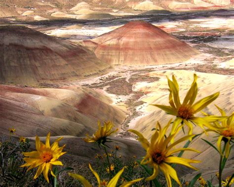 The John Day Painted Hills Oregon Painted Hills Oregon Travel