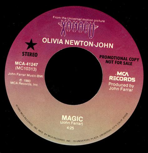 Olivia Newton John Magic 1980 Pinckneyville Press Vinyl Discogs