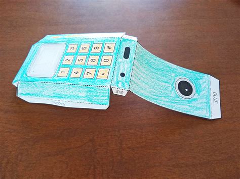 Printable Cell Phone Papercraft For Kids Create In The Chaos