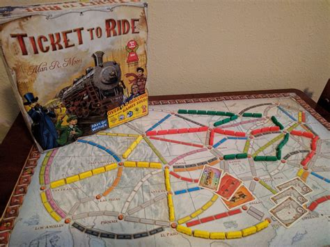 Ticket To Ride Board Game Review Trep The Award Winning