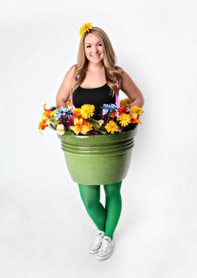 How To Make A Flower Pot Halloween Costume Sheknows