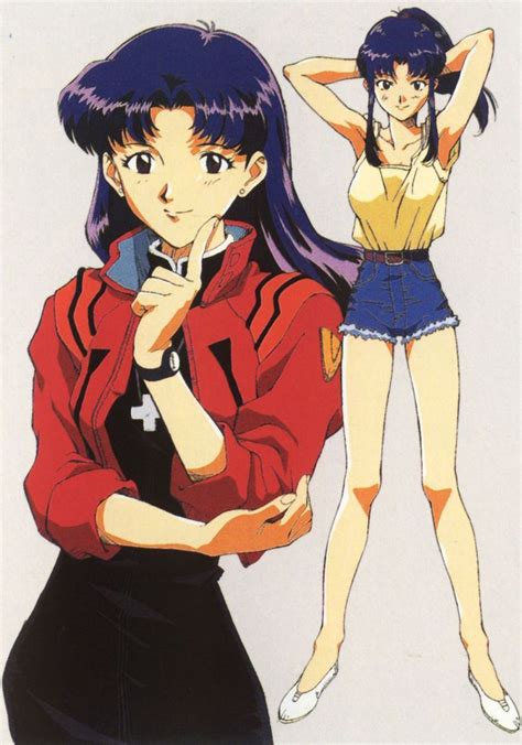 Misato Katsuragi Nervs Tactical Officer Gainax Yoshiyuki Sadamoto Neon My Blog Neon