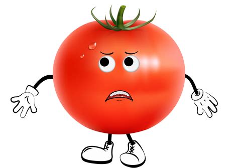 Sad Tomato Funny Figure Afbeelding Door Gornidesign Creative Fabrica