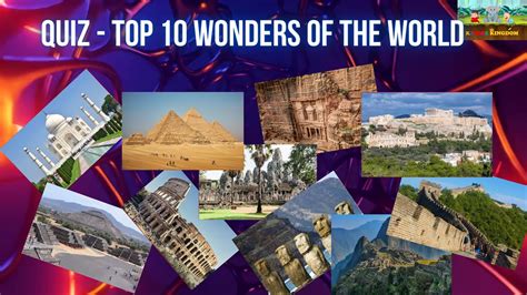 Quiz Top 10 Wonders Of The World Youtube