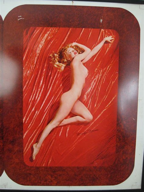 Marilyn Monroe Nude Golden Dreams Tom Kelly Etsy