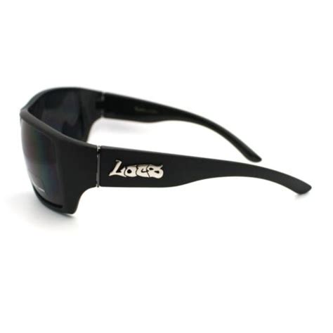 All Black Dark Sunglasses Mens Authentic Locs Gangster Shades Ebay