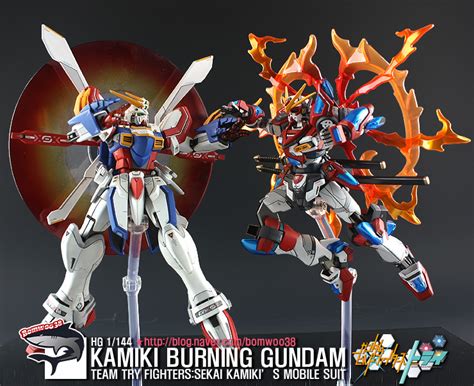 Custom Build Hgbf 1144 Kamiki Burning Gundam