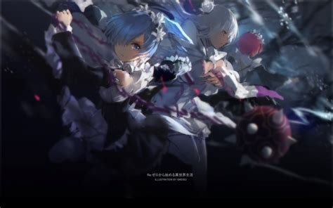 Rezero Wallpapers Top Free Rezero Backgrounds Wallpaperaccess