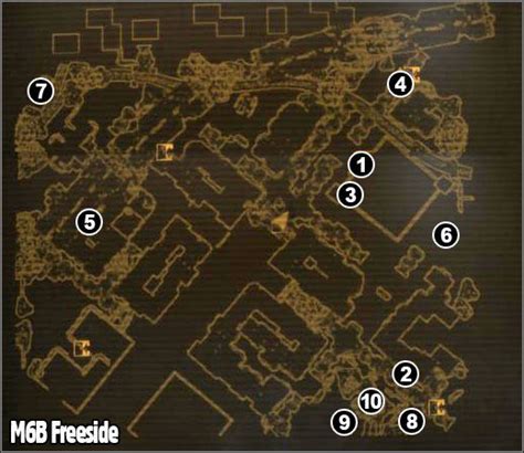 m6 freeside maps fallout new vegas game guide