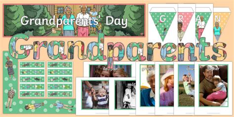 Grandparents Day Display Pack Teacher Made