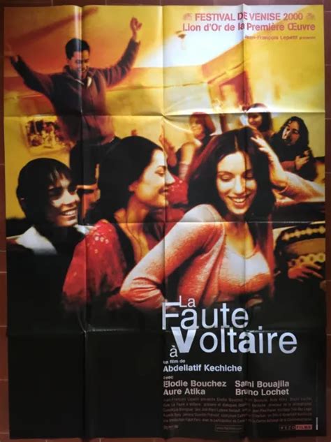 Affiche La Faute A Voltaire Kechiche Sami Bouajila Elodie Bouchez 120x160cm Eur 1000 Picclick Fr
