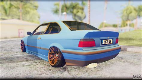 The style 66 wheel is part of bmw's lineup of oem wheels. BMW M3 E36 Stanced-Hella for GTA San Andreas