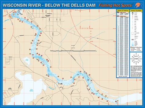 Wisconsin River Dams Map