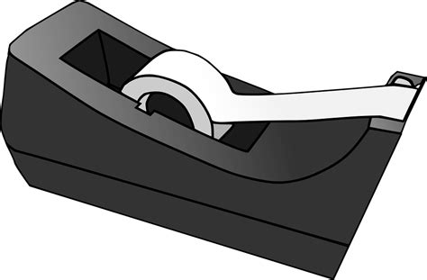 Adhesive Black Tape · Free Vector Graphic On Pixabay