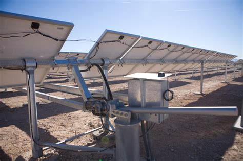 Sun Tracker System Nellis Afb Solar Farm On Dave Bullock