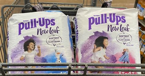 Huggies New Leaf Pull Ups Diapers From 216 Each After Cash Back