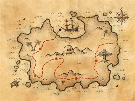 Resultado De Imagen Para Mapa Del Tesoro Treasure Maps For Kids Pirate