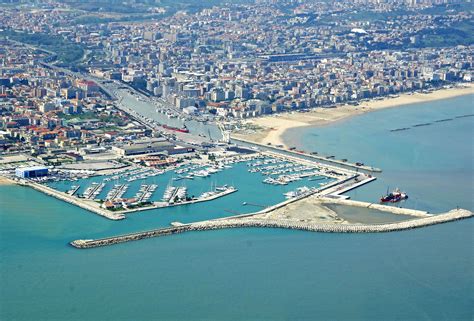 Pescara Italy Pescara Italy Panoramic View Of The Pescara River