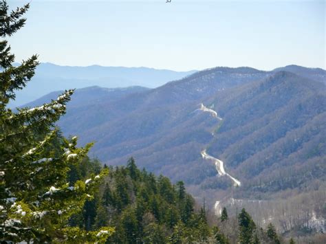American Travel Journal Early Spring On Newfound Gap Road Great
