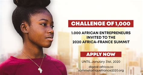 Guide de voyage afrique du sud: APPEL A CANDIDATURES : 1000 entrepreneurs africains pour ...