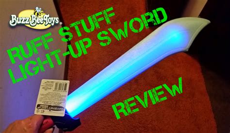 Buzz Bee Ruff Stuff Light Up Sword Review Blaster Hub