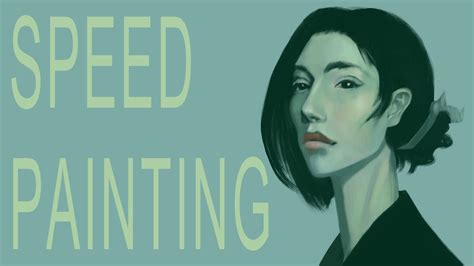 Portrait Speed Painting Krita Youtube