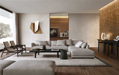 Grey And Copper Contemporary Living Room Decoración De Unas Estilos