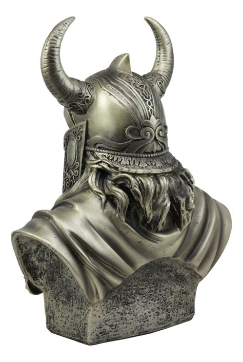 This Bust Of Odin Figurine Stands At 12 Tall 9 Long And 55 Deep
