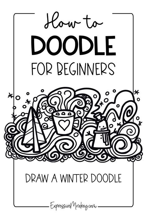 How To Doodle For Beginners Expressive Monkey