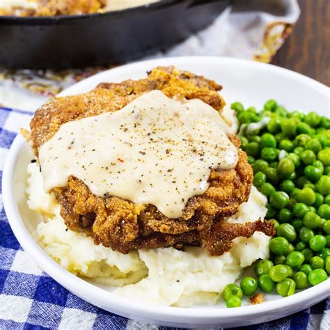 Southern Fried Pork Chops With White Gravy Spicy Southern Kitchen